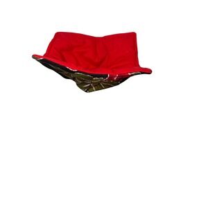 Reversible Bowl Cozy Red Floral Pocket Microwave Safe‎ Handmade lot of 2 new